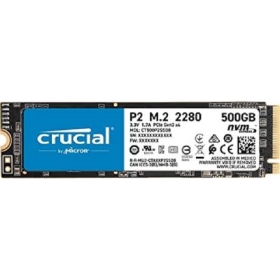 حافظه SSD اینترنال کروشیال مدل P2 ظرفیت 500GB