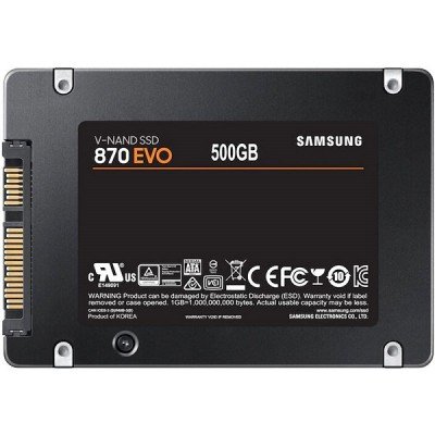 حافظه SSD اینترنال سامسونگ مدل EVO 870 ظرفیت 500GB