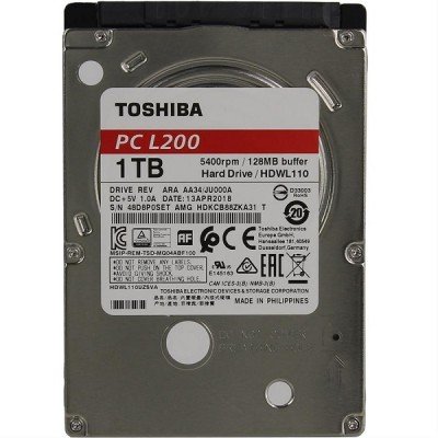 هارددیسک توشیبا لپ تاپ مدل MQ01ABD100V 1TB