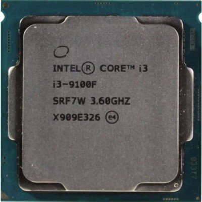 پردازنده مرکزی اینتل مدل Intel Core i3 9100F Tray
