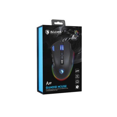 موس مخصوص بازی سادس مدل SADES AXE S12