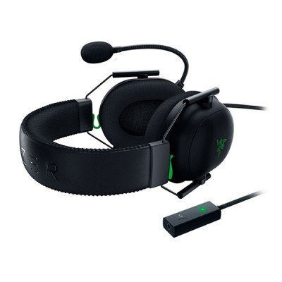 هدست سیمی RAZER مدل Blackshark V2 + Sound Card