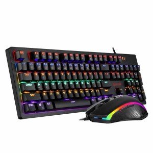 باندل کیبورد و موس مخصوص بازی ردراگون مدل ESSENTIALS S117