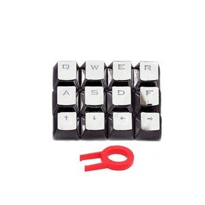 ست 12تایی سرپوش گیمینگ کلید کیبورد ردراگون مدل REDRAGON A103GR