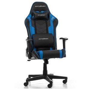 صندلی مخصوص بازی دی ایکس ریسر سری پرینس مشکی و آبی مدل Dxracer Prince Series OH/D6100/NB black and blue