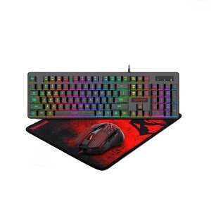 کیبورد و موس و موس پد مخصوص بازی ردراگون مدل S107