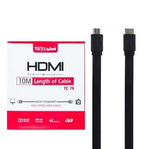 4کابل HDMI تسکو مدل TSCO TC 76 به طول 10 متر
