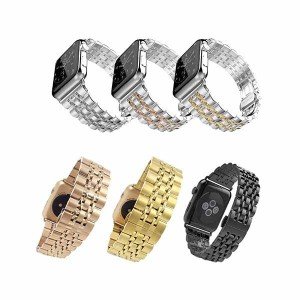 بند استیل مدل رولکس مناسب برای اپل واچ 38/40/41 میلیمتری