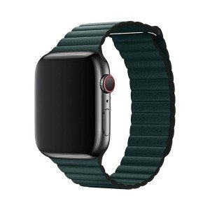 بند چرم مدل loop مناسب برای اپل واچ 38/40 میلیمتری