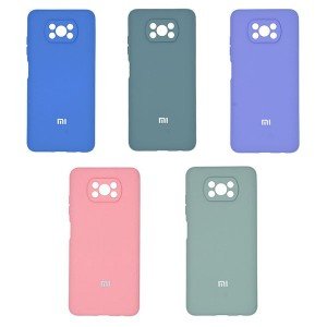 4کاور سیلیکونی مناسب برای گوشی موبایل شیائومی xiaomi poco x3