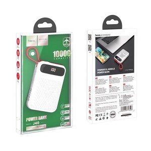 5پاور بانک هوکو مدل J40 ظرفیت 10000 میلی آمپر