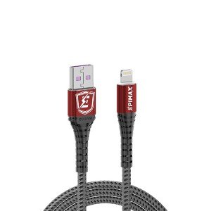 کابل شارژر یو اس بی به لایتنینگ EPIMAX مدل EC - 43 PD