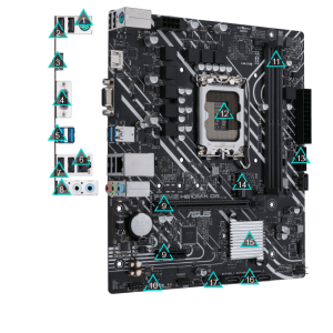 3مادربرد ایسوس مدل PRIME H610M-k
