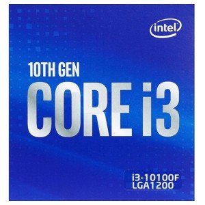 پردازنده مرکزی اینتل سری Comet Lake مدل Core i3 10100F BOX