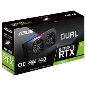 کارت گرافیک ایسوس مدل  RTX3060Ti Dual O8GB