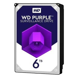هارد دیسک اینترنال وسترن دیجیتال مدل Purple ظرفیت 6 ترابایت