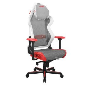صندلی اداری مدیریتی و مخصوص بازی دی ایکس ریسر سفید و قرمز مدل Air/D7200/WR.N