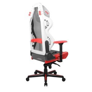 صندلی اداری مدیریتی و مخصوص بازی دی ایکس ریسر سفید و قرمز مدل Air/D7200/WR.N