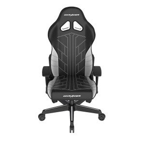 صندلی اداری مدیریتی و مخصوص بازی دی ایکس ریسر سری گلادیاتور مشکی و سفید مدل Dxracer Gladiator Series OH/D8000/NW