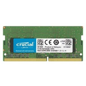 حافظه رم لپ تاپ کروشیال مدل 4GB DDR4 2666Mhz