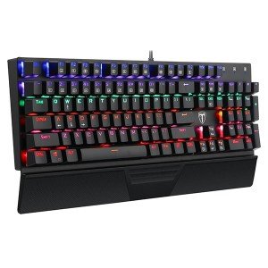 کیبورد مخصوص بازی تی دگر  مدل Destroyer T-TGK305 Blue switch