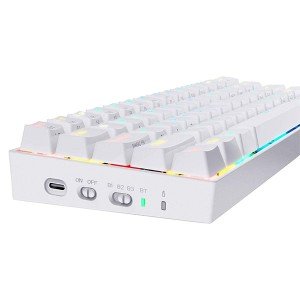 کیبورد مخصوص بازی ردراگون مدل REDRAGON Draconic K530-W rgb