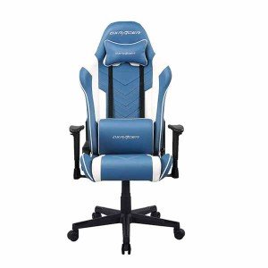 صندلی مخصوص بازی دی ایکس ریسر سری پرینس آبی و سفید مدل Prince Seires OH/D6000/BW