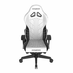صندلی اداری مدیریتی و مخصوص بازی دی ایکس ریسر سری گلادیاتور مشکی و سفید مدل Dxracer Gladiator Series OH/D8000/WN