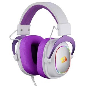 هدست مخصوص بازی ردراگون مدل ZEUS-X Purple RGB H510