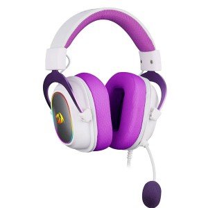 head phone redragon zeus x purple