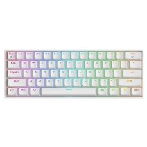 کیبورد مخصوص بازی ردراگون مدل Draconic PRO white K530W-RGB-PRO