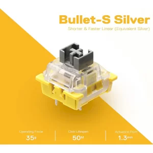 سوئیچ کیبورد مکانیکال ردراگون مدل A113 Bullet F