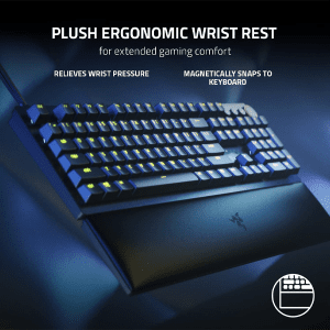کیبورد باسیم گیمینگ ریزر (Huntsman V2 (Linear Optical Switch