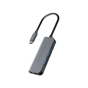 هاب پاورولوجی 4 در 1 پورت UBC-C مدل P4CHBGY