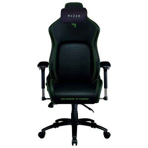 صندلی اداری مدیریتی و مخصوص بازی ریزر مدل ISKUR Green