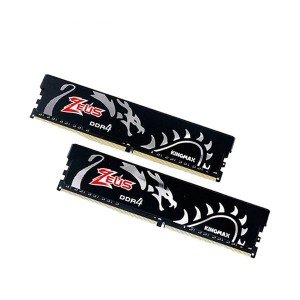 حافظه رم دسکتاپ کینگ مکس مدل Zeus Dragon 16GB DDR4 3600Mhz