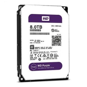 هارد دیسک وسترن دیجیتال Purple ظرفیت 8 ترابایت