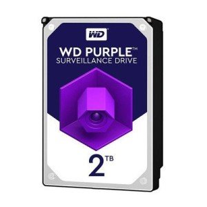 هارد دیسک اینترنال وسترن دیجیتال نو* مدل Purple ظرفیت 2 ترابایت با گارانتی اصلی