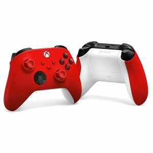 دسته بازی بی سیم مایکروسافت مدل Xbox Controller_Pulse Red