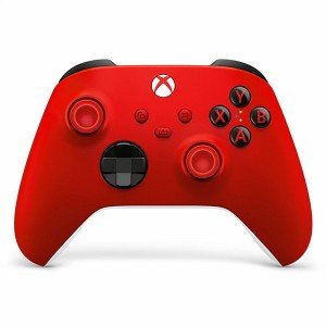 دسته بازی بی سیم مایکروسافت مدل Xbox Controller_Pulse Red