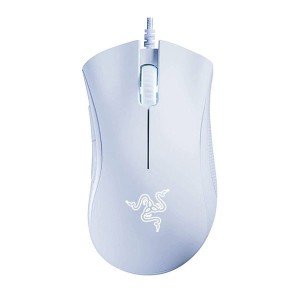 موس باسیم مخصوص بازی ریزر مدل  Deathadder Essential White
