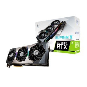 کارت گرافیک کار کرده برند ام اس آی مدل  GeForce RTX 3070 SUPRIM X