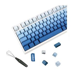 مجموعه کامل کلید کیبورد مکانیکال ردراگون مدل A134 Gradient Blue