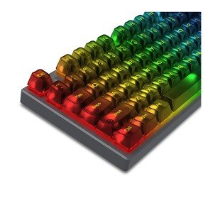 مجموعه کامل کلید کیبورد مکانیکال ردراگون مدل A138 Transparent