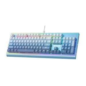 کیبورد مکانیکال گیمینگ ردراگون مدل  K654 GWB RGB Red Switch