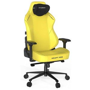 صندلی اداری مدیریتی و مخصوص بازی دی ایکس ریسر زرد مدل  Craft Series 2023 XL GC/XLCF23LTA/N