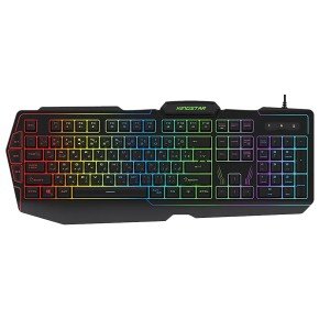 کیبورد سیمی گیمینگ کینگ استار مدل KB172G