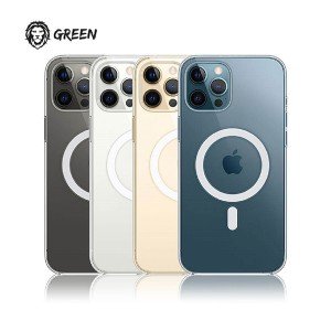 کاور مگ سیف IPhone 13 گرین لاین  مدل  Anti-Shock Magsafe