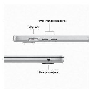 مک بوک ایر 13 اینچ مدل  MRXQ3 2024 M3 8GB 256GB