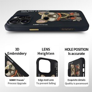 کاور طرح دار IPhone 15 Promax  نیمی مدل Gorilla